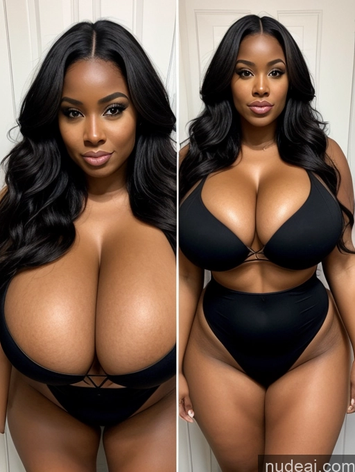 related ai porn images free for Huge Boobs Cleavage Sexy Face Woman Perfect Boobs Big Ass Thick Big Hips Perfect Body 30s Black Hair Long Hair African Halloween