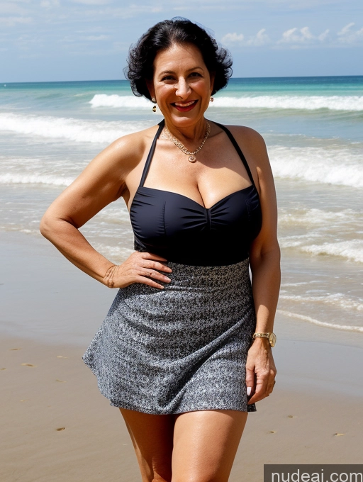 related ai porn images free for Milf Skinny Short Busty Big Hips Long Legs Laughing Black Hair Jewish Beach Dress One Piece Swimsuit Mini Skirt Traditional 70s