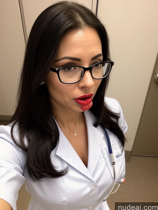 related ai porn images free for Woman One Perfect Boobs Beautiful Glasses Lipstick Perfect Body Fairer Skin Short 40s Shocked Black Hair Long Hair Latina Hospital Front View Blowjob Doctor Diamond Jewelry