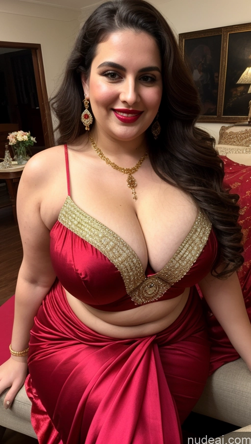 related ai porn images free for Milf Busty Beautiful Lipstick Thick Chubby Fat Big Hips Fairer Skin 20s Happy Seductive Brunette Long Hair Russian Party Front View Straddling Sari Blouse Dirndl Victorian Cleavage Gold Jewelry