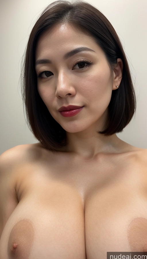 related ai porn images free for Woman One Beautiful Lipstick Fairer Skin 30s Black Hair Japanese Huge Boobs Bobcut Detailed Simple Skin Detail (beta) Close-up View