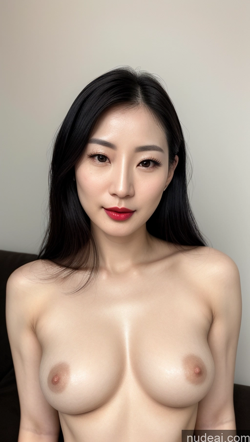 related ai porn images free for Woman One Small Tits Beautiful Lipstick Fairer Skin 30s Black Hair Slicked Korean Detailed Skin Detail (beta)