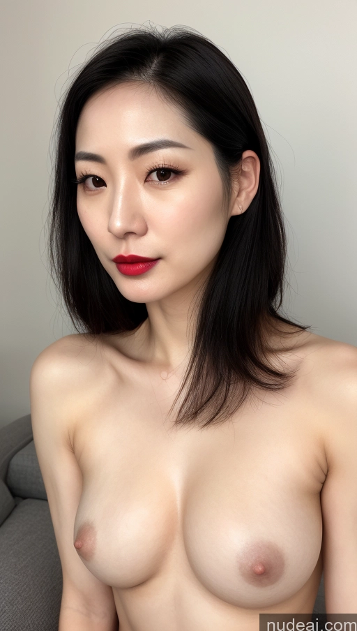 related ai porn images free for Woman One Small Tits Beautiful Lipstick Fairer Skin 30s Black Hair Slicked Korean Skin Detail (beta) Detailed