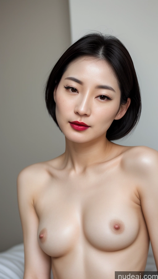 related ai porn images free for Woman One Small Tits Beautiful Lipstick Fairer Skin 30s Black Hair Slicked Korean Skin Detail (beta) Detailed