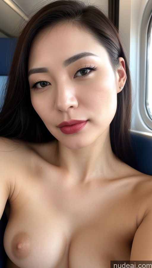 related ai porn images free for Woman One Beautiful Lipstick Fairer Skin 30s Black Hair Slicked Korean Detailed Close-up View Train Skin Detail (beta)