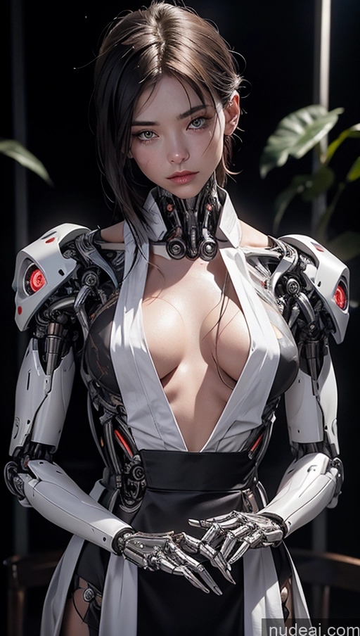 related ai porn images free for Dark Lighting Jewelry Partially Nude Futuristicbot V2 Waitress Maid 18 Serious Sexy Face Cyberpunk Cyborg Working Out