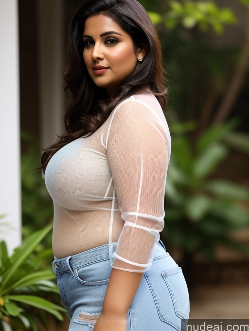 related ai porn images free for Model Beautiful Fat 30s Brunette Indian Shirt Jeans Transparent