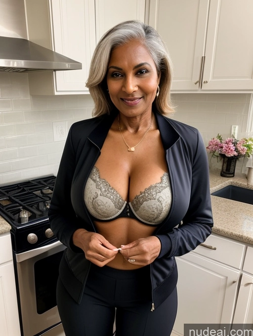 related ai porn images free for Milf Perfect Boobs Beautiful Perfect Body 70s Kitchen Bra Casual Jacket Professor Stylish Suit Cleavage Detailed Sexy Face Dark Skin Indian