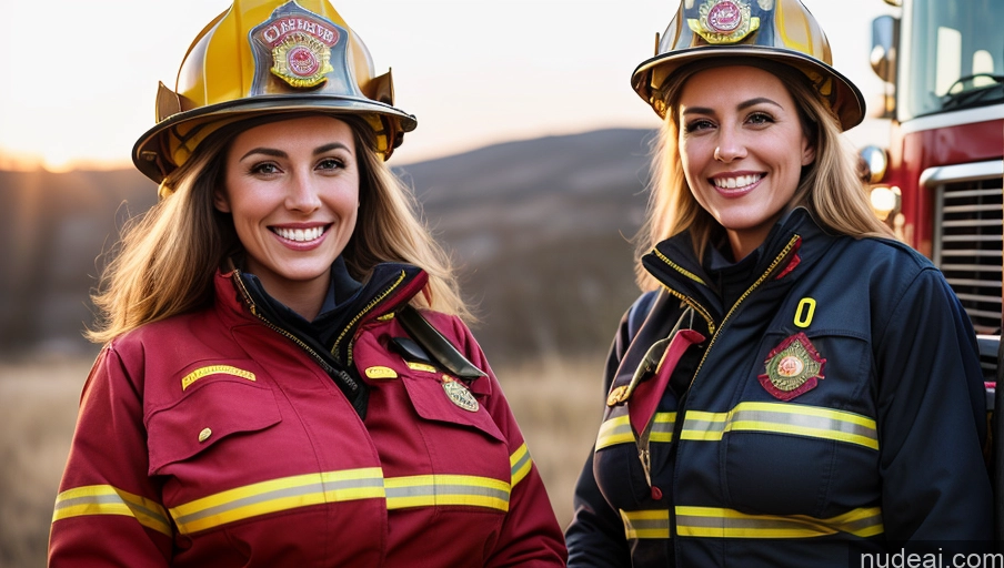 related ai porn images free for Model Several Busty Huge Boobs Skinny Pubic Hair 30s Happy Firefighter