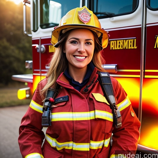 related ai porn images free for Several Busty Happy Firefighter Perfect Body Perfect Boobs 40s Cleavage