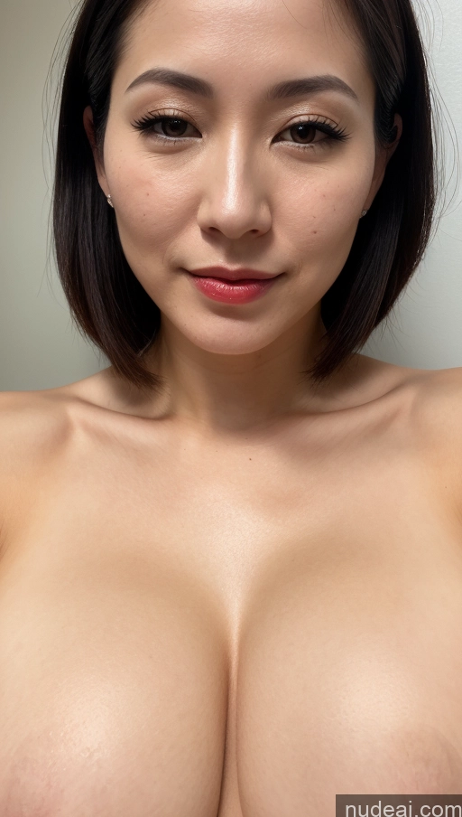 related ai porn images free for Woman One Beautiful Lipstick Fairer Skin 30s Black Hair Close-up View Huge Boobs Bobcut Japanese Skin Detail (beta)