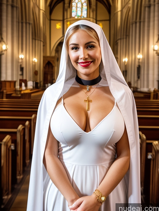 related ai porn images free for Model One Busty Perfect Boobs Beautiful Skinny Lipstick Tanned Skin Short 20s Blonde British Detailed Jewelry Gold Jewelry Happy Long Hair Church Bending Over Nun Choker