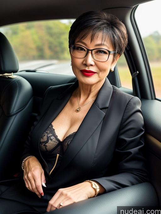 related ai porn images free for Milf Perfect Boobs Beautiful Glasses Lipstick Perfect Body Pixie Chinese Car Bra Casual Jacket Professor Stylish Suit Cleavage Dark Lighting Detailed Sexy Face 70s