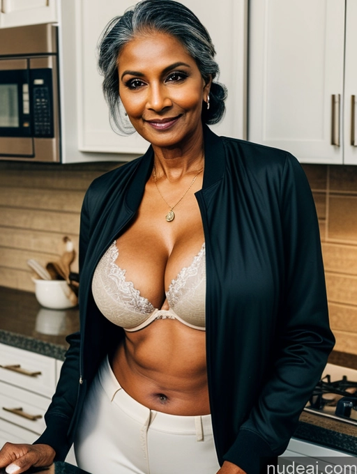 related ai porn images free for Milf Perfect Boobs Beautiful Perfect Body Dark Skin 70s Indian Kitchen Bra Casual Jacket Professor Stylish Suit Cleavage Detailed Sexy Face