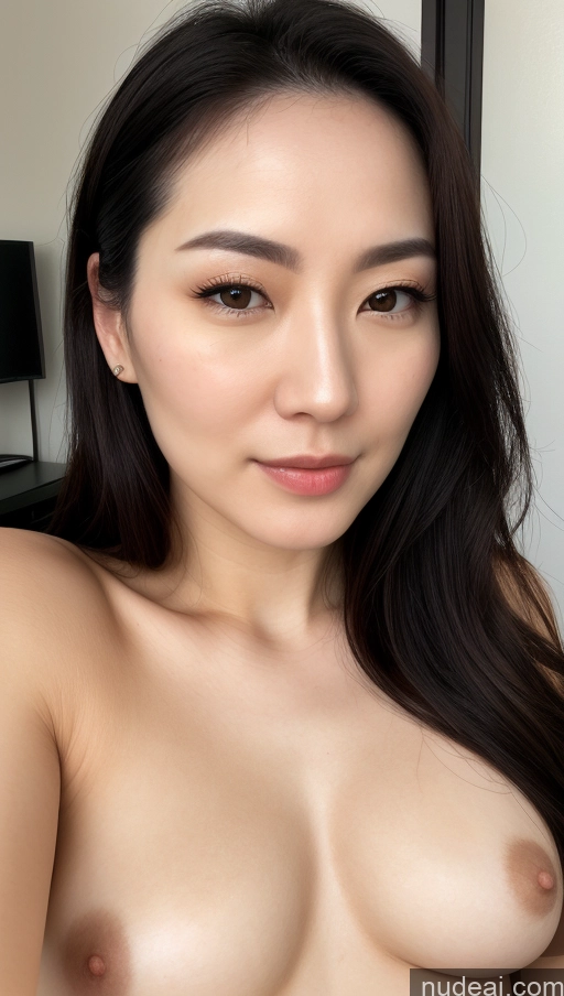 related ai porn images free for Woman One Small Tits Beautiful Close-up View Detailed 30s Slicked Black Hair Fairer Skin Korean Skin Detail (beta)