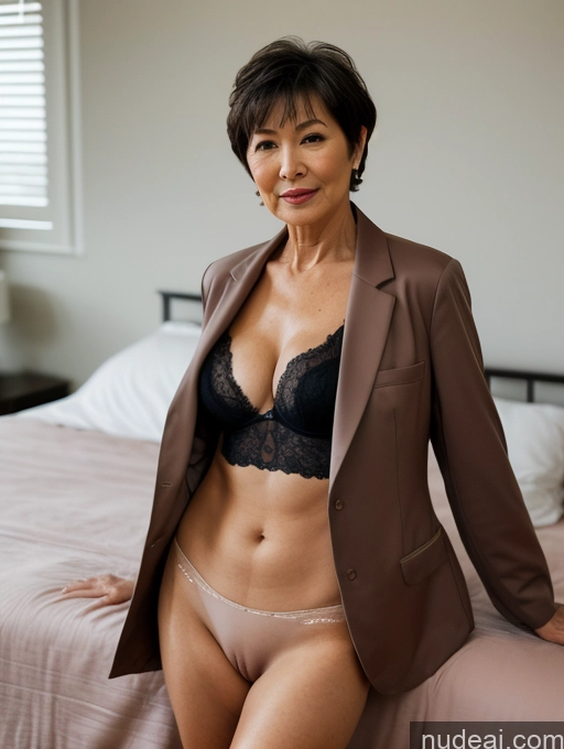 related ai porn images free for Milf Perfect Boobs Perfect Body Pubic Hair Beautiful 70s Sexy Face Short Hair Asian Bedroom Blouse Bra Suit Professor Jacket Stylish Partially Nude Dark Lighting Detailed Nude