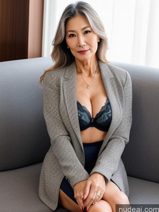 related ai porn images free for Milf Perfect Boobs Beautiful Perfect Body Korean Couch Bra Casual Jacket Professor Stylish Suit Cleavage Detailed Sexy Face 70s