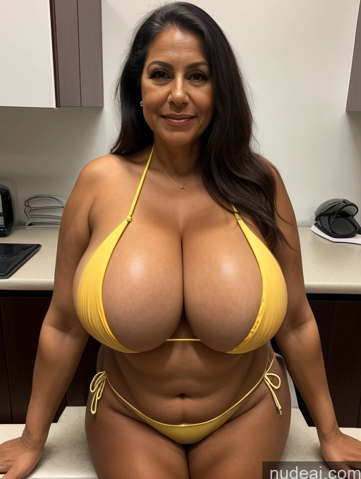 related ai porn images free for One Busty Huge Boobs Tanned Skin Front View Microkini Thong 70s Brazilian Lab Coat Professor