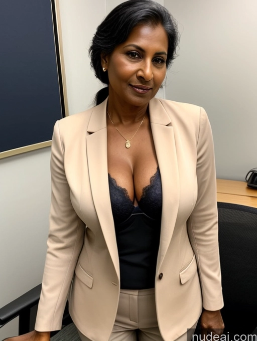 related ai porn images free for Milf Perfect Boobs Beautiful Perfect Body Dark Skin 70s Indian Office Bra Casual Jacket Professor Stylish Suit Cleavage Detailed Sexy Face