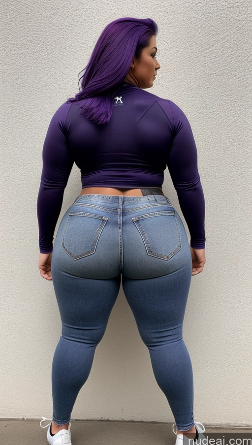 related ai porn images free for Athlete Big Ass Big Hips Jeans Purple Hair