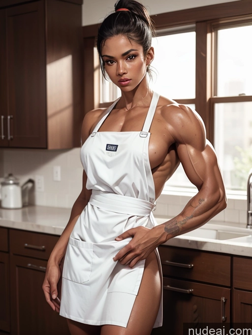 related ai porn images free for Perfect Boobs Beautiful Muscular Abs Perfect Body Long Legs Fairer Skin Sexy Face Black Hair Ponytail Spanish Skin Detail (beta) Detailed Apron Bodybuilder