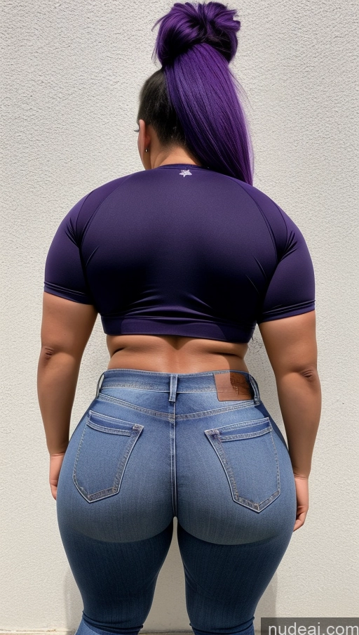 related ai porn images free for Athlete Big Ass Big Hips Jeans Purple Hair