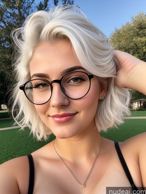 related ai porn images free for Busty Thin Round Glasses White Hair 18 Slicked