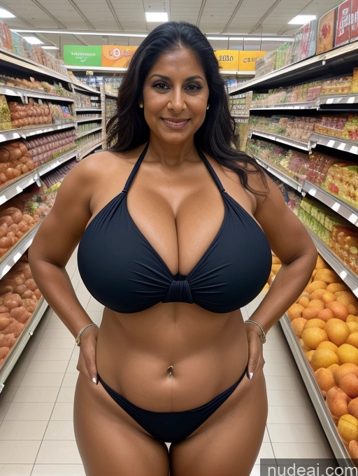 related ai porn images free for One Busty Huge Boobs 70s Front View Microkini Thong Tanned Skin Indian Grocery