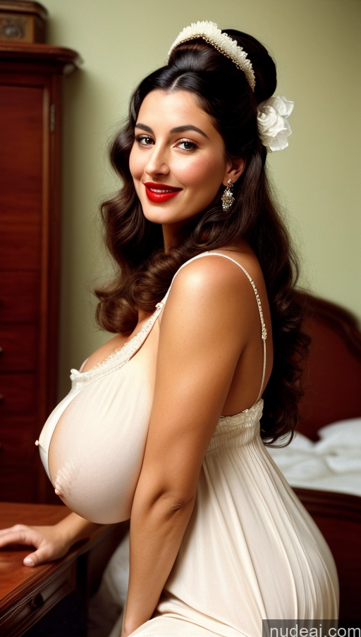 related ai porn images free for Woman Huge Boobs Busty Perfect Boobs Beautiful Lipstick Big Ass Big Hips Perfect Body Tanned Skin Victorian Black Hair Cleavage Detailed Thick Long Hair Italian Vintage Pubic Hair Jewelry Laughing Nightgown