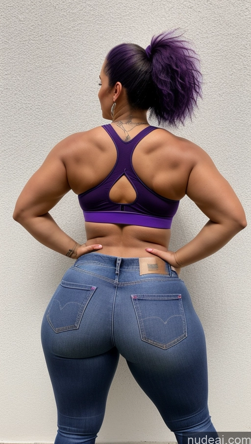 related ai porn images free for Big Ass Big Hips Jeans Athlete Purple Hair