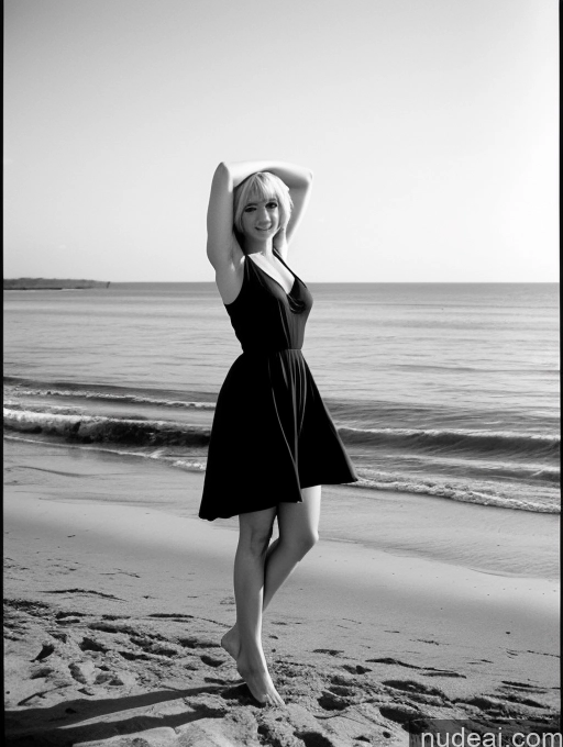 related ai porn images free for Beautiful Blonde Black And White 60s Pubic Hair Front View Beach 30s Seductive Swedish Model Busty T-pose Sundress Bobcut Transparent