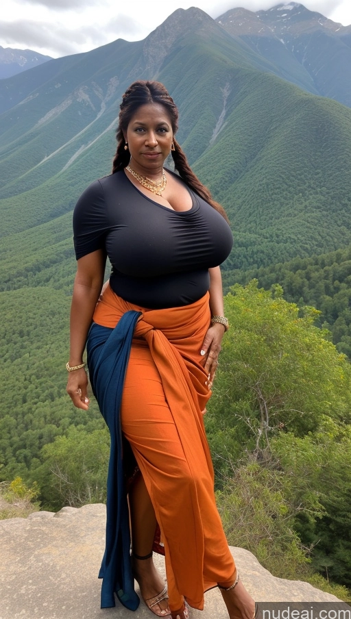 related ai porn images free for Milf Huge Boobs Beautiful Tattoos Big Ass Thick Big Hips Tall Dark Skin Sexy Face Indian Ginger Busty 50s Braided Muscular Close-up View Mountains T-pose Abs Blouse Sari