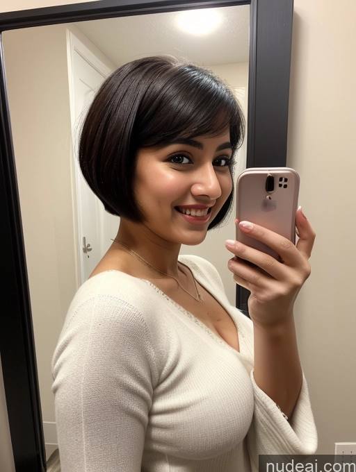 related ai porn images free for Woman One Perfect Boobs Beautiful Perfect Body 18 Happy Black Hair Short Hair Indian Mirror Selfie Snow Front View Salwar Detailed