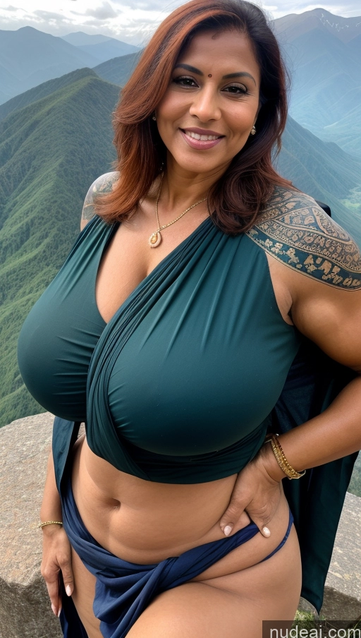 related ai porn images free for Milf Busty Huge Boobs Beautiful Tattoos Muscular Big Ass Thick Big Hips Tall Indian Sexy Face Dark Skin Abs 50s Ginger Blouse Sari Mountains Close-up View Jumping