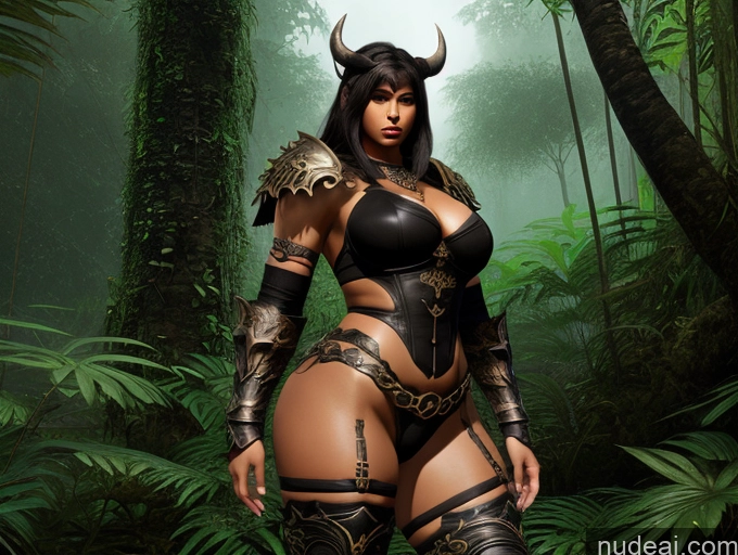 related ai porn images free for One Athlete Thick Busty Big Ass Chubby Abs Warrior Princesses 20s Black Hair Long Hair African Jungle Front View Fantasy Armor Traditional