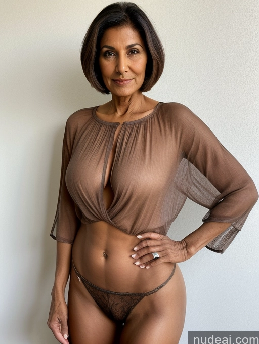 related ai porn images free for Milf Perfect Body Perfect Boobs Beautiful Dark Skin Pubic Hair 70s Sexy Face Short Hair Arabic Nude Blouse Stylish Detailed Shirt Tunic