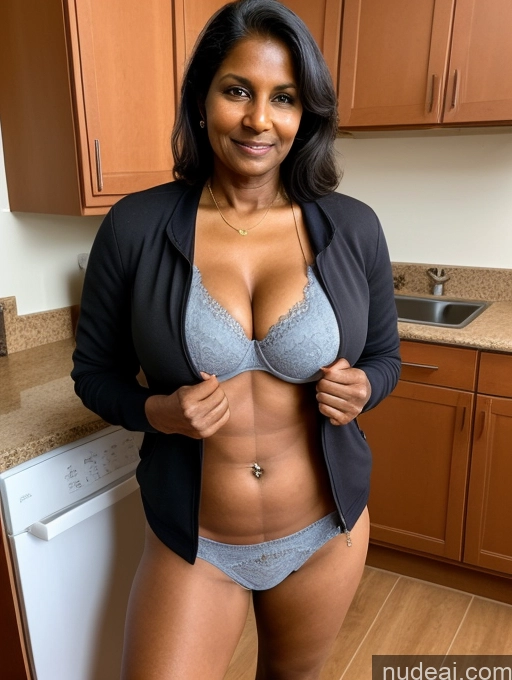 related ai porn images free for Milf Two Perfect Boobs Perfect Body Dark Skin 70s Indian Kitchen Jacket Jeans Professor Secretary Cleavage Partially Nude Detailed Spreading Legs