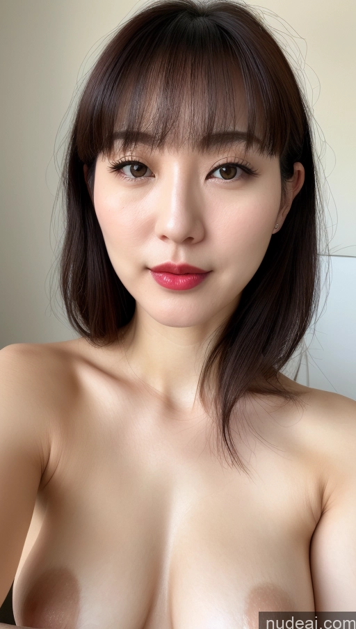 related ai porn images free for Woman One Small Tits Beautiful Lipstick Fairer Skin 30s Black Hair Close-up View Detailed Bangs Korean