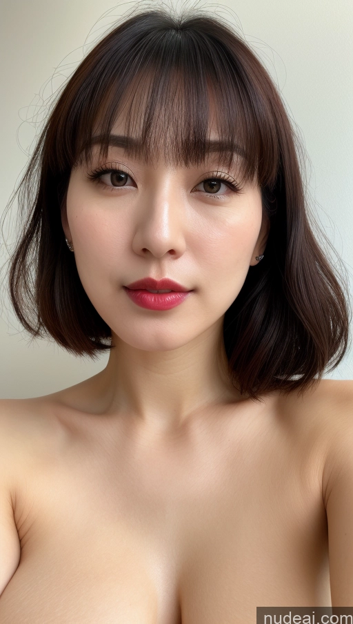 related ai porn images free for Woman One Small Tits Beautiful Lipstick Fairer Skin 30s Black Hair Close-up View Detailed Bangs Korean