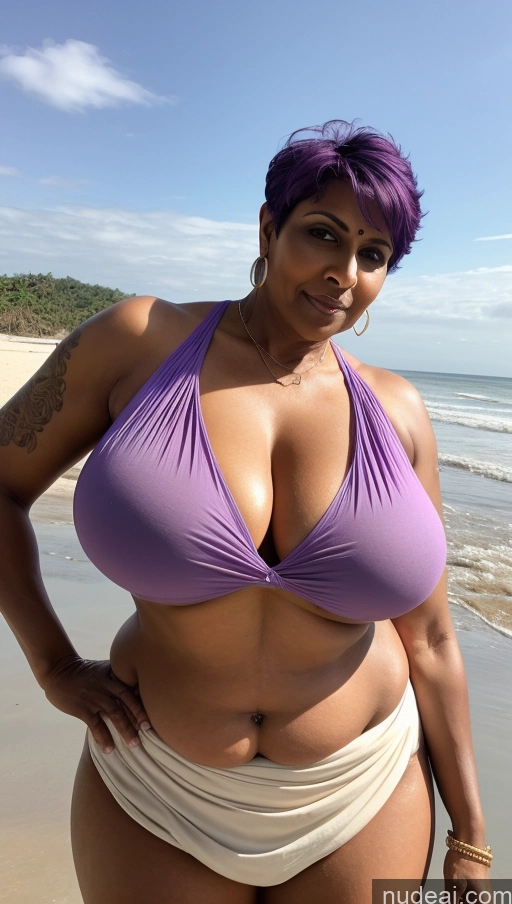 related ai porn images free for Milf Huge Boobs Beautiful Muscular Big Ass Thick Big Hips Tall Dark Skin Indian Sexy Face Busty Tattoos Close-up View Fat T-pose Pixie Blouse Sari Beach 50s Purple Hair