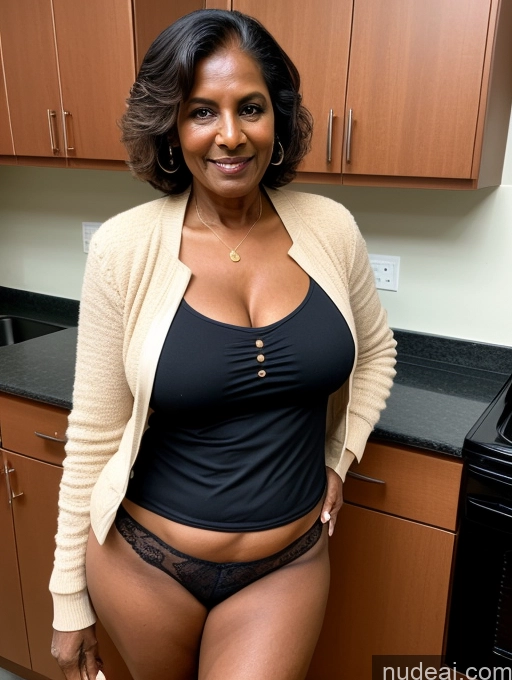 related ai porn images free for Milf Two Perfect Boobs Perfect Body Dark Skin 70s Indian Kitchen Jacket Jeans Professor Secretary Cleavage Partially Nude Detailed