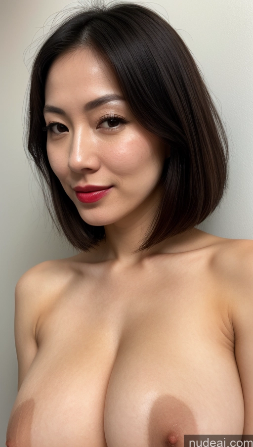 related ai porn images free for Woman One Beautiful Lipstick Fairer Skin 30s Black Hair Bobcut Skin Detail (beta) Close-up View Skinny Huge Boobs Japanese