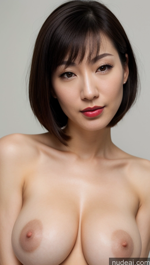 related ai porn images free for Woman One Beautiful Lipstick Fairer Skin 30s Black Hair Bobcut Skin Detail (beta) Close-up View Skinny Huge Boobs Japanese