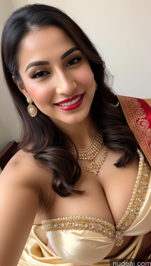 related ai porn images free for Woman Busty Huge Boobs Beautiful Lipstick Big Ass Fairer Skin 50s Happy Sexy Face Black Hair Straight Middle Eastern Skin Detail (beta) Close-up View Sari Wedding Traditional Partially Nude Jewelry Gold Jewelry Bright Lighting