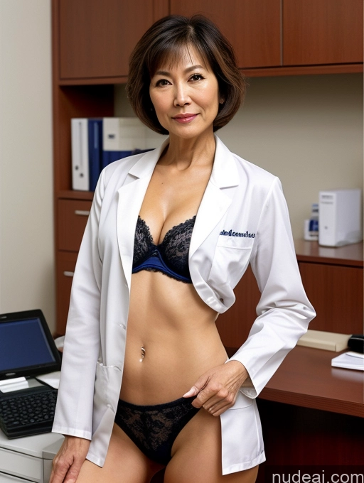 related ai porn images free for Milf Two Perfect Boobs Beautiful Perfect Body Pubic Hair 70s Sexy Face Short Hair Doctor Bra Lab Coat Stylish Partially Nude Detailed Office Japanese