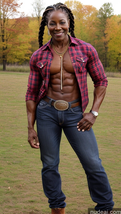 related ai porn images free for Muscular Abs Thick Lumberjack Western Braided Dark Skin 80s Ginger Black Jeans Bodybuilder