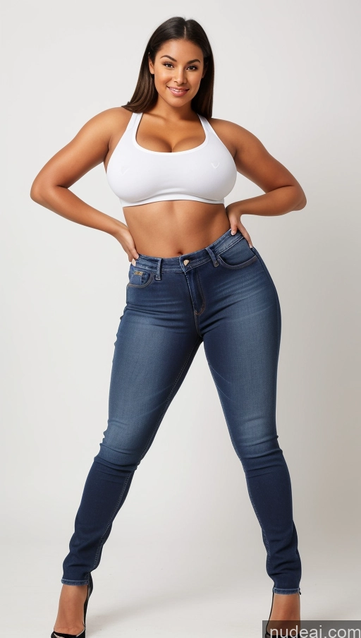 related ai porn images free for Big Hips Big Ass Athlete Jeans Perfect Boobs Front View