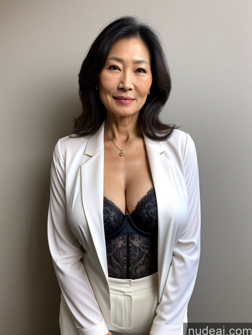 related ai porn images free for Perfect Boobs Beautiful Perfect Body 70s Chinese Blouse Bra Jacket Professor Stylish Suit Detailed Milf Dark Lighting