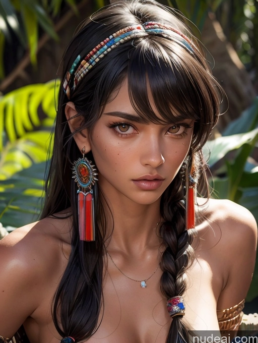 Tribal Tanned Skin Native American Bangs Skinny Fr4z3tt4 Jewelry KendalJenner, Ohwx, Ohwx Womm GZCfinal Serious Seductive