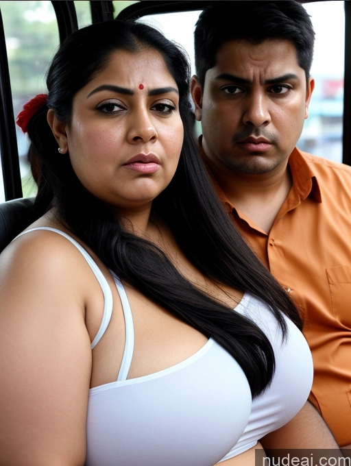 related ai porn images free for Busty Huge Boobs Big Ass Fat Tall Big Hips Chubby Thick Indian Sari Detailed Woman + Man Black Hair Pigtails 50s Shocked Angry Dark Fantasy Bus Close-up View Transparent Alternative